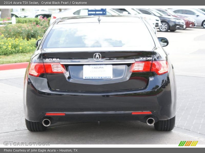 Crystal Black Pearl / Graystone 2014 Acura TSX Sedan