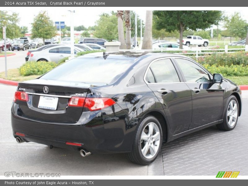 Crystal Black Pearl / Graystone 2014 Acura TSX Sedan