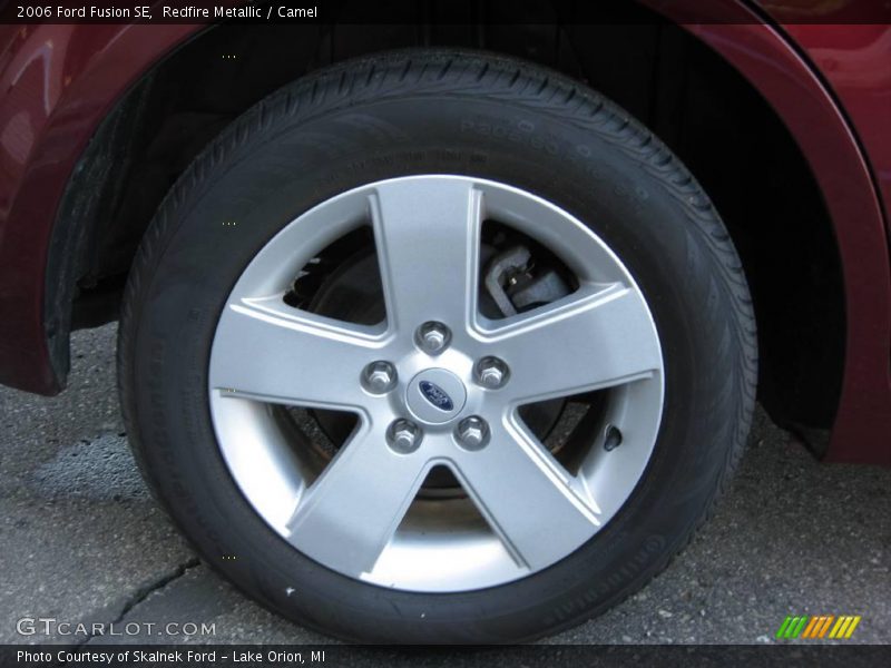 Redfire Metallic / Camel 2006 Ford Fusion SE