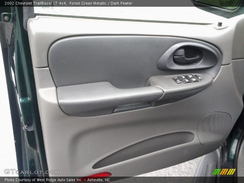 Forest Green Metallic / Dark Pewter 2002 Chevrolet TrailBlazer LT 4x4