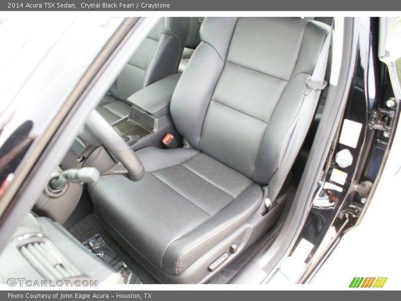 Crystal Black Pearl / Graystone 2014 Acura TSX Sedan