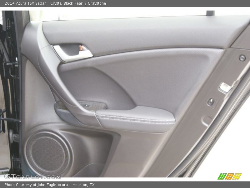 Crystal Black Pearl / Graystone 2014 Acura TSX Sedan