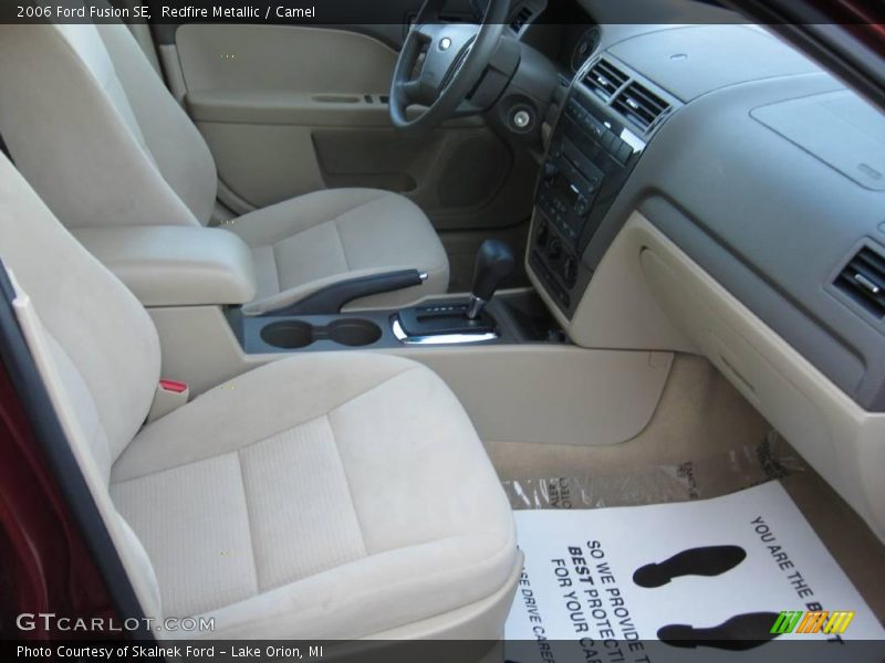 Redfire Metallic / Camel 2006 Ford Fusion SE