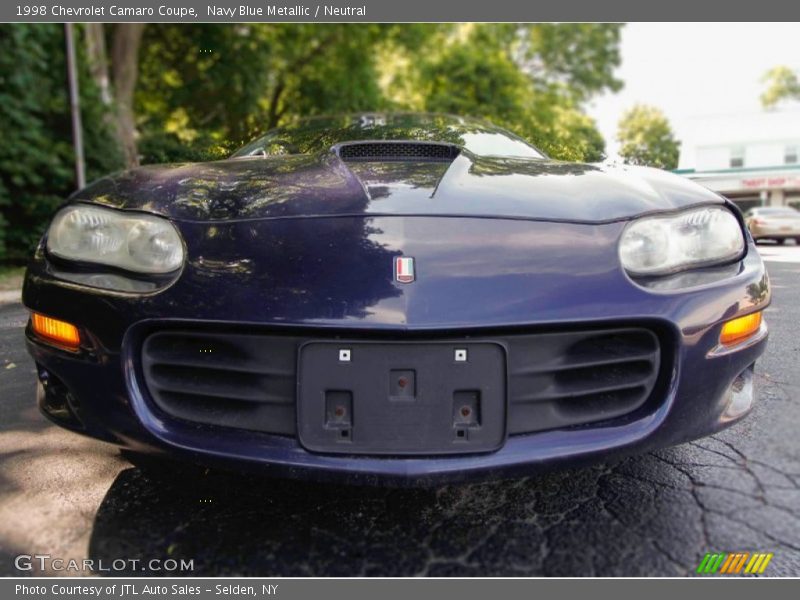 Navy Blue Metallic / Neutral 1998 Chevrolet Camaro Coupe