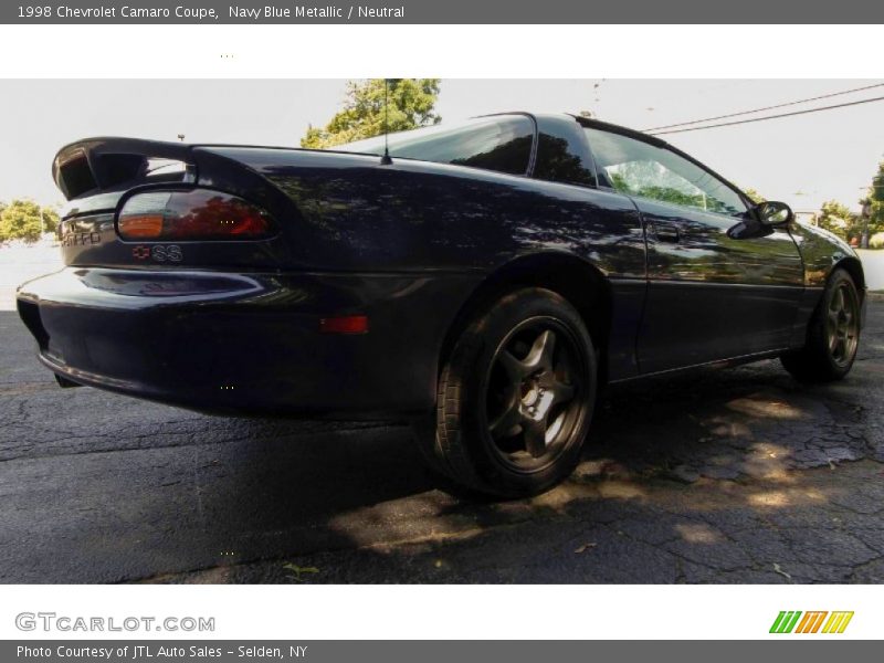 Navy Blue Metallic / Neutral 1998 Chevrolet Camaro Coupe