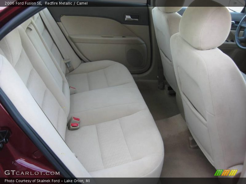 Redfire Metallic / Camel 2006 Ford Fusion SE