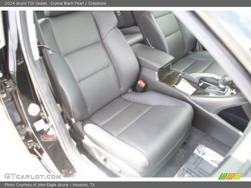 Crystal Black Pearl / Graystone 2014 Acura TSX Sedan