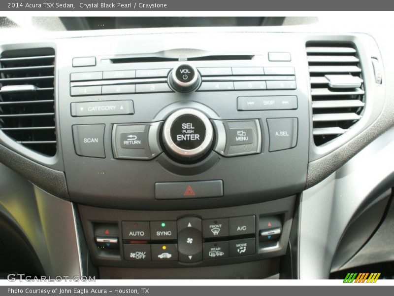 Crystal Black Pearl / Graystone 2014 Acura TSX Sedan