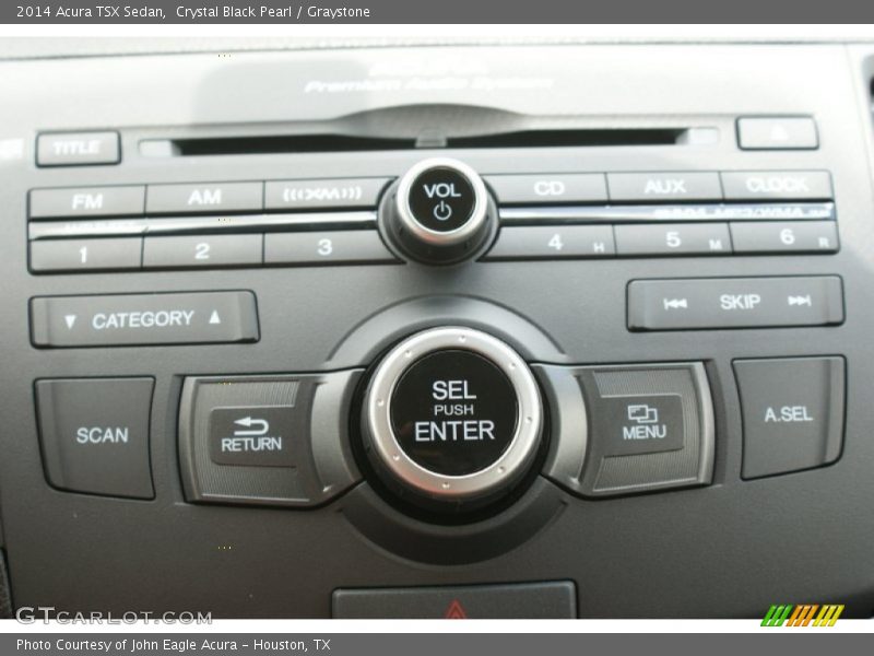 Crystal Black Pearl / Graystone 2014 Acura TSX Sedan
