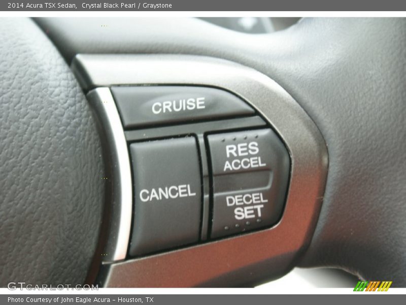 Crystal Black Pearl / Graystone 2014 Acura TSX Sedan