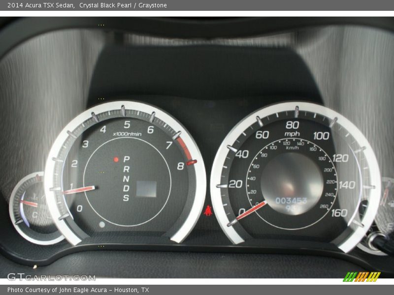 Crystal Black Pearl / Graystone 2014 Acura TSX Sedan