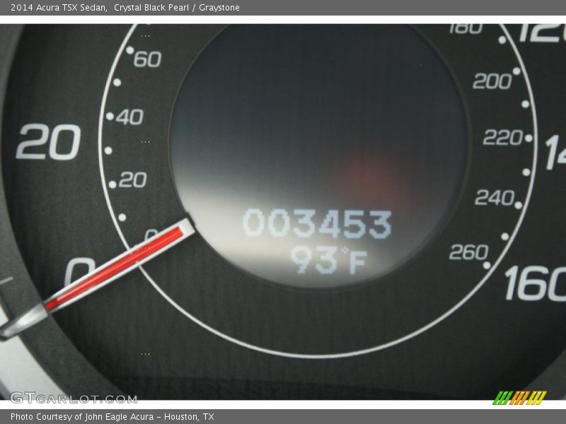 Crystal Black Pearl / Graystone 2014 Acura TSX Sedan