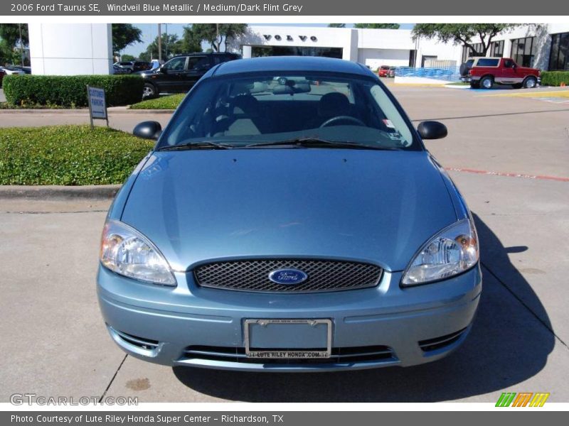 Windveil Blue Metallic / Medium/Dark Flint Grey 2006 Ford Taurus SE