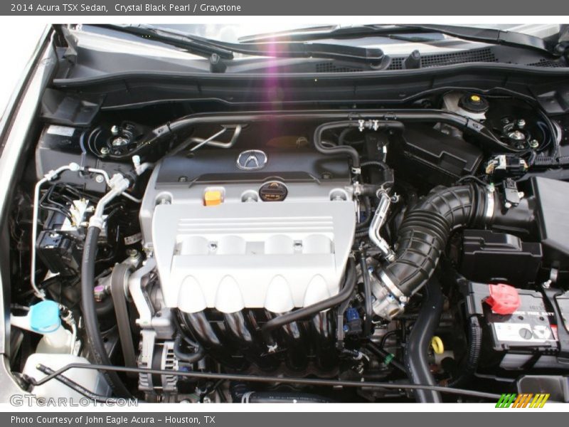 Crystal Black Pearl / Graystone 2014 Acura TSX Sedan