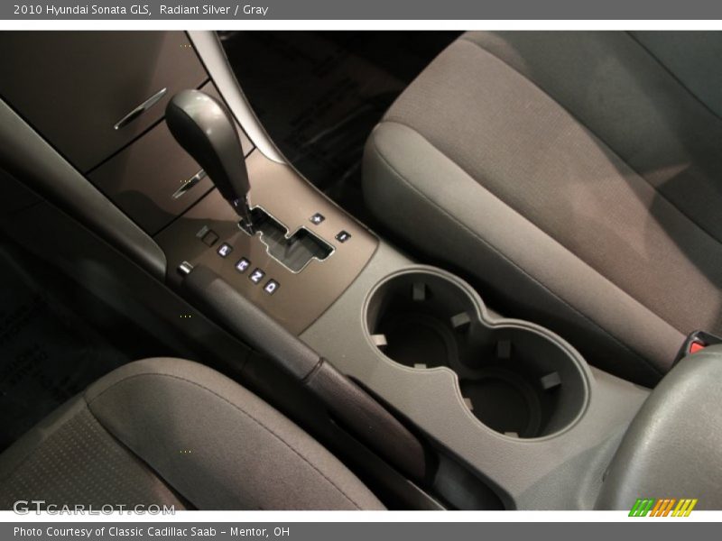 Radiant Silver / Gray 2010 Hyundai Sonata GLS