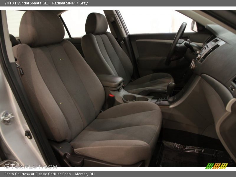 Radiant Silver / Gray 2010 Hyundai Sonata GLS