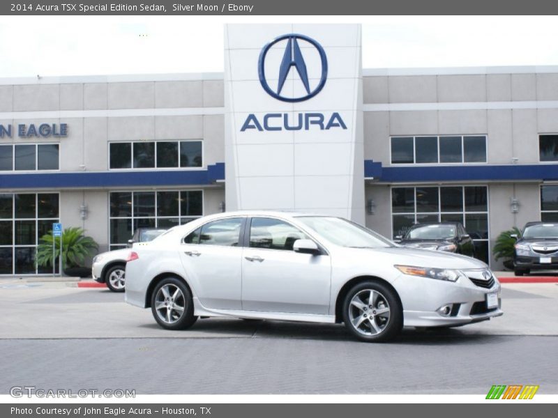 Silver Moon / Ebony 2014 Acura TSX Special Edition Sedan