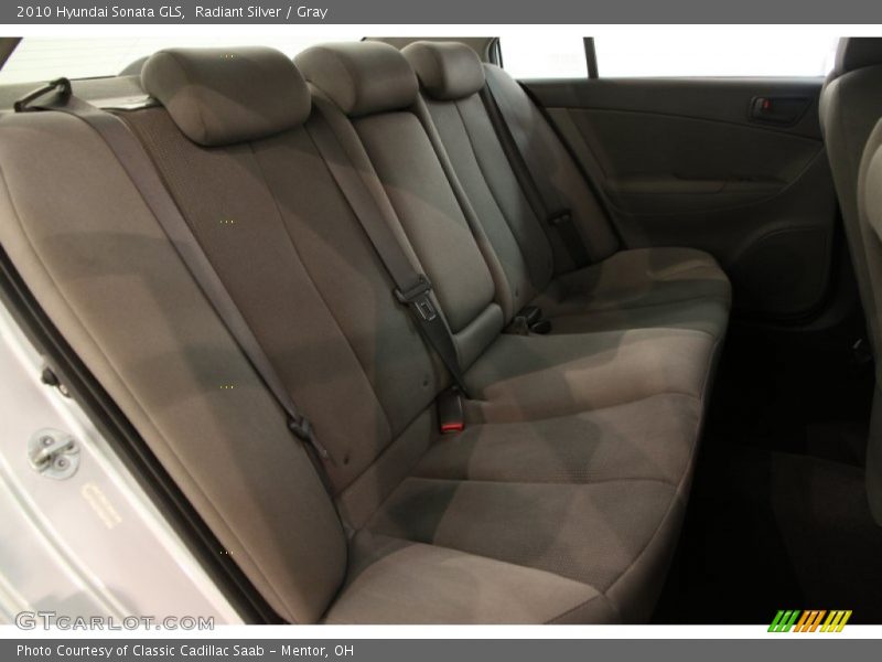 Radiant Silver / Gray 2010 Hyundai Sonata GLS