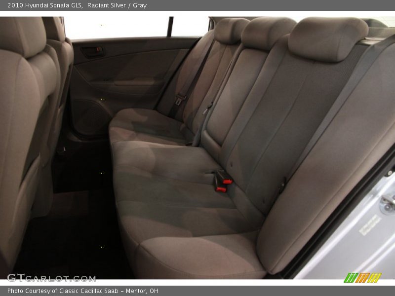 Radiant Silver / Gray 2010 Hyundai Sonata GLS
