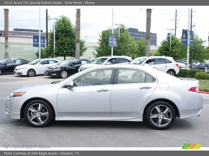 Silver Moon / Ebony 2014 Acura TSX Special Edition Sedan