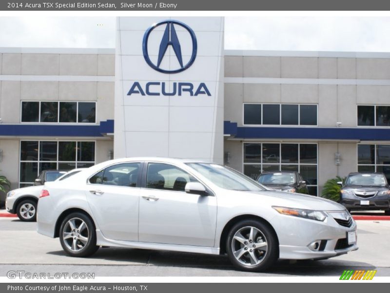 Silver Moon / Ebony 2014 Acura TSX Special Edition Sedan