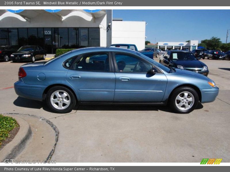 Windveil Blue Metallic / Medium/Dark Flint Grey 2006 Ford Taurus SE