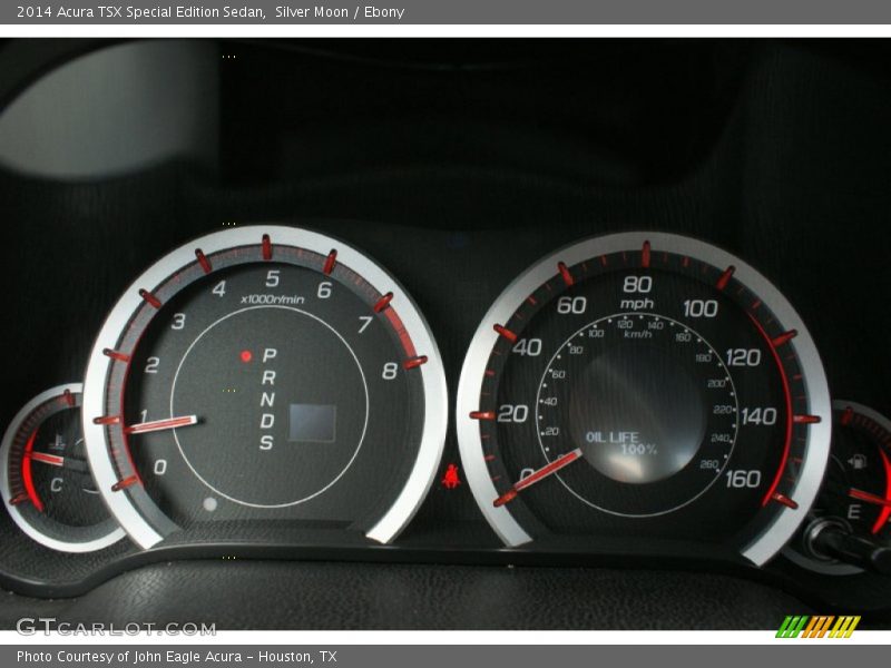 Silver Moon / Ebony 2014 Acura TSX Special Edition Sedan