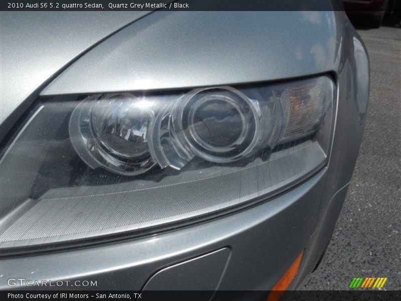 Quartz Grey Metallic / Black 2010 Audi S6 5.2 quattro Sedan