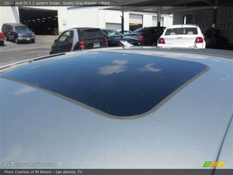 Quartz Grey Metallic / Black 2010 Audi S6 5.2 quattro Sedan