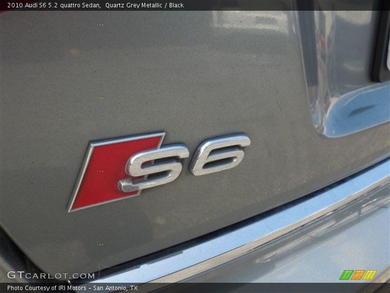 Quartz Grey Metallic / Black 2010 Audi S6 5.2 quattro Sedan