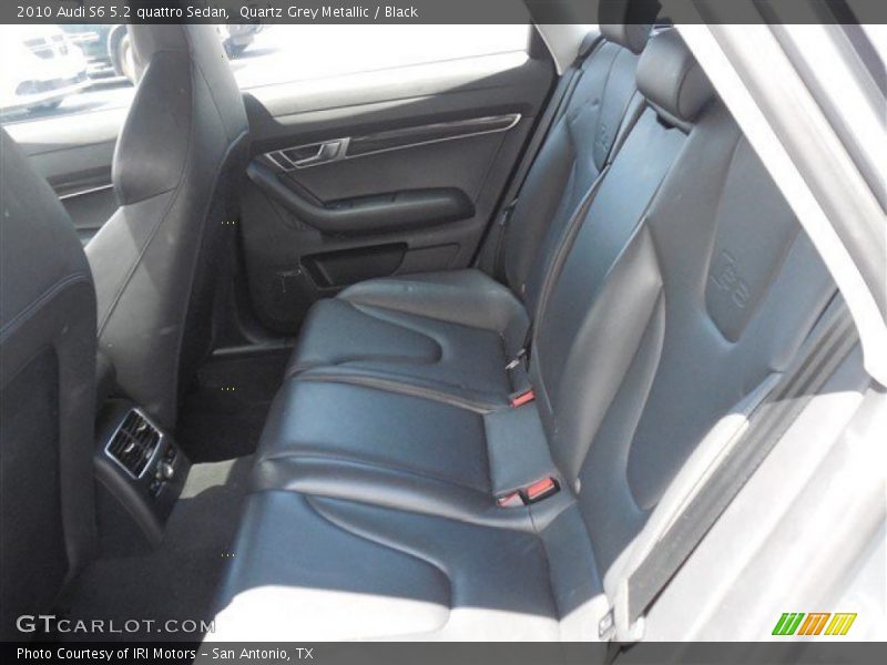 Rear Seat of 2010 S6 5.2 quattro Sedan