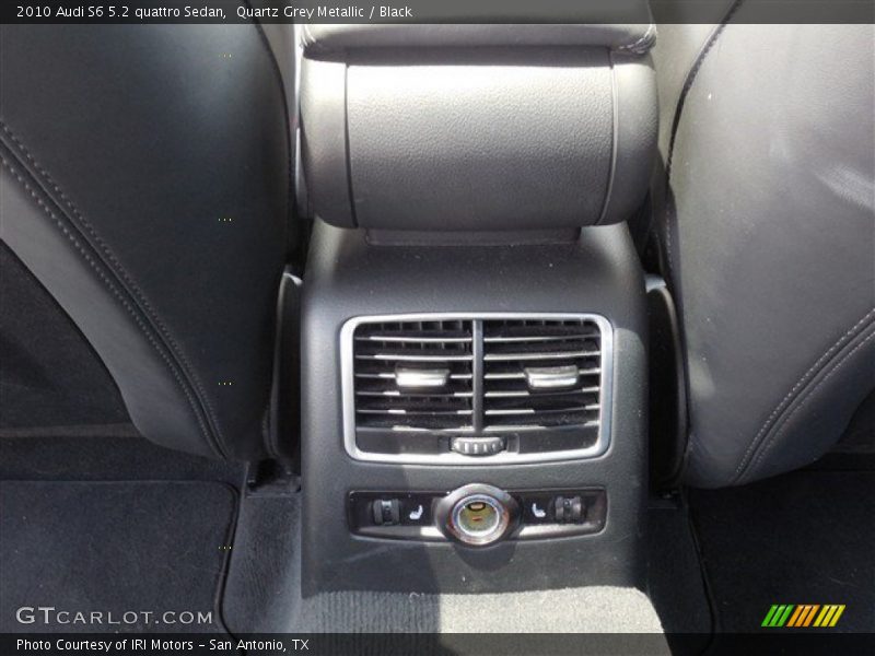 Quartz Grey Metallic / Black 2010 Audi S6 5.2 quattro Sedan