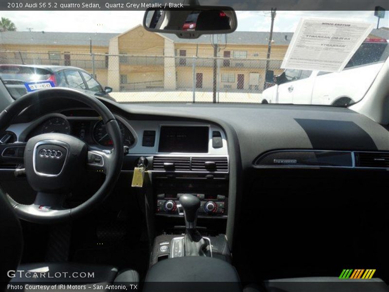 Quartz Grey Metallic / Black 2010 Audi S6 5.2 quattro Sedan