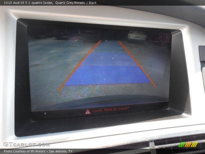 Quartz Grey Metallic / Black 2010 Audi S6 5.2 quattro Sedan