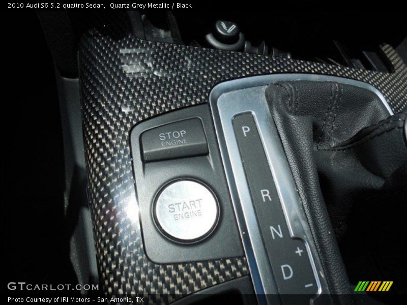 Quartz Grey Metallic / Black 2010 Audi S6 5.2 quattro Sedan