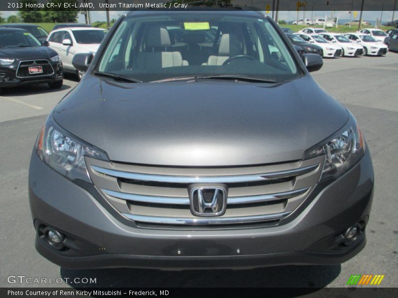 Urban Titanium Metallic / Gray 2013 Honda CR-V EX-L AWD