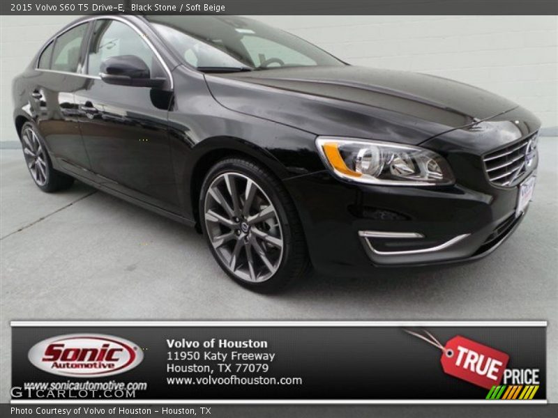 Black Stone / Soft Beige 2015 Volvo S60 T5 Drive-E