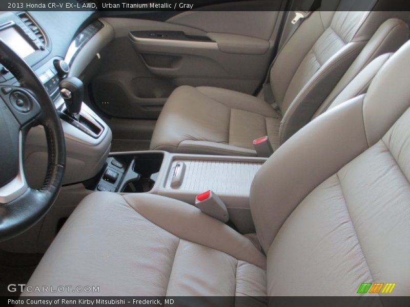 Urban Titanium Metallic / Gray 2013 Honda CR-V EX-L AWD