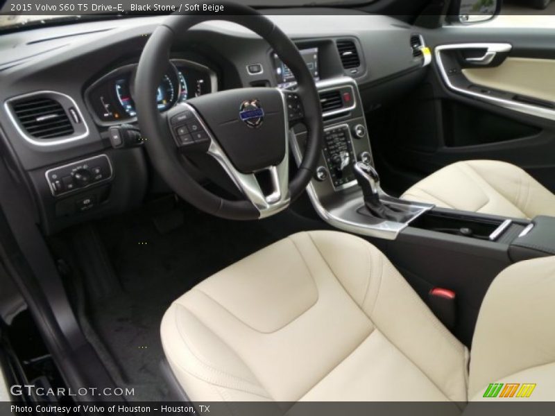 Black Stone / Soft Beige 2015 Volvo S60 T5 Drive-E