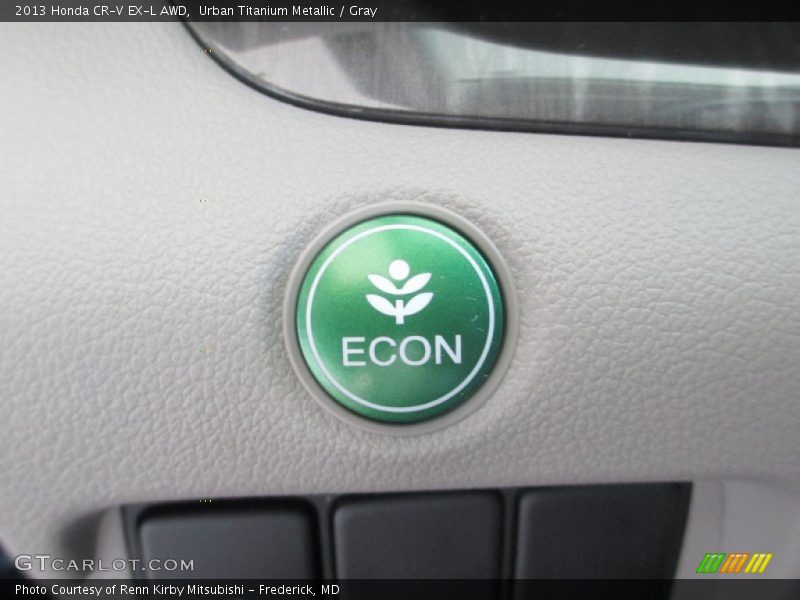 Urban Titanium Metallic / Gray 2013 Honda CR-V EX-L AWD