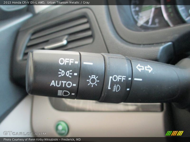 Urban Titanium Metallic / Gray 2013 Honda CR-V EX-L AWD