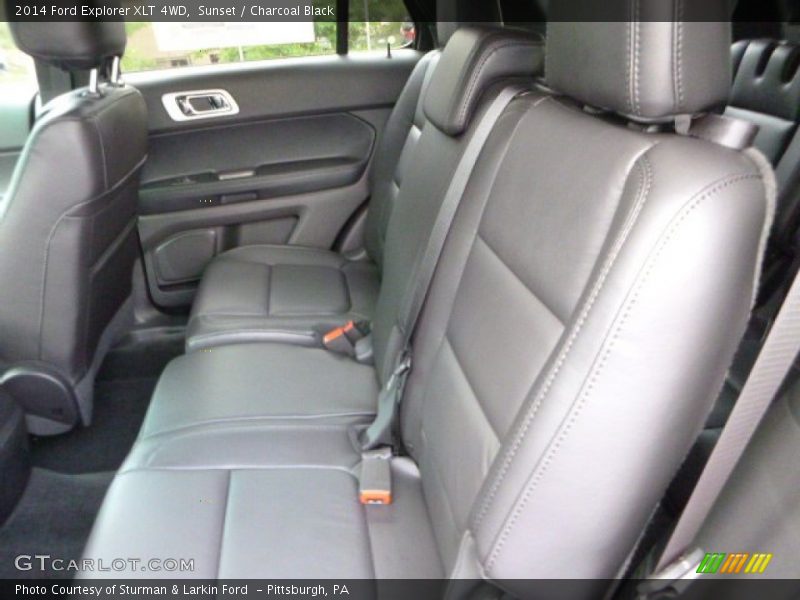 Sunset / Charcoal Black 2014 Ford Explorer XLT 4WD