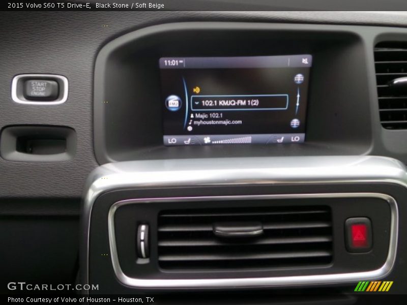 Black Stone / Soft Beige 2015 Volvo S60 T5 Drive-E