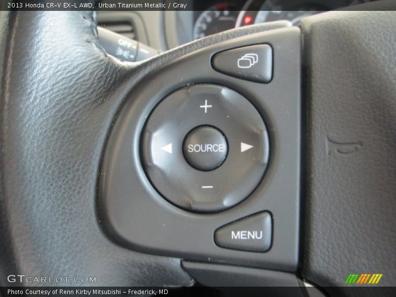 Urban Titanium Metallic / Gray 2013 Honda CR-V EX-L AWD