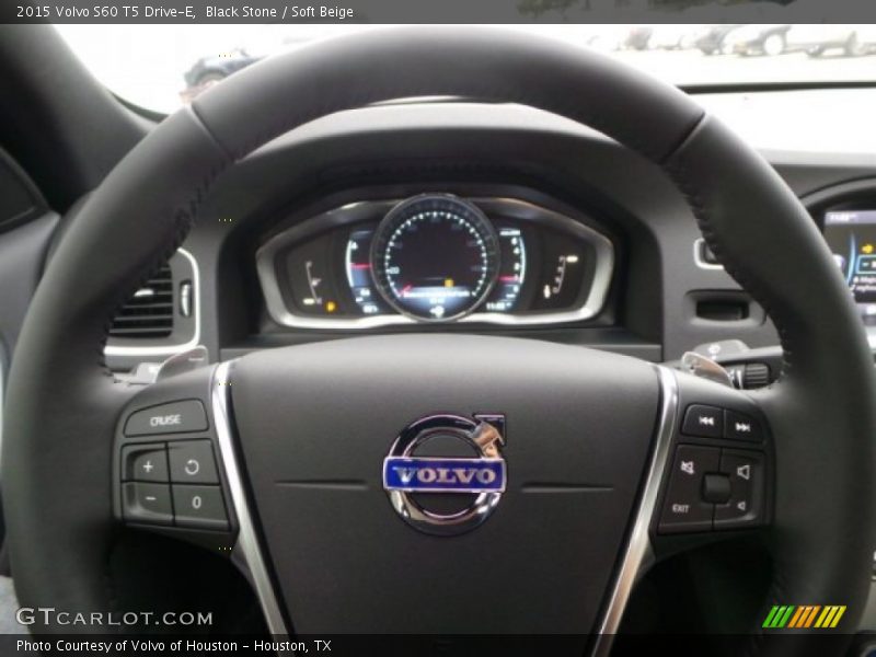 Black Stone / Soft Beige 2015 Volvo S60 T5 Drive-E