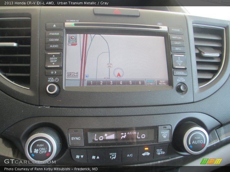 Urban Titanium Metallic / Gray 2013 Honda CR-V EX-L AWD