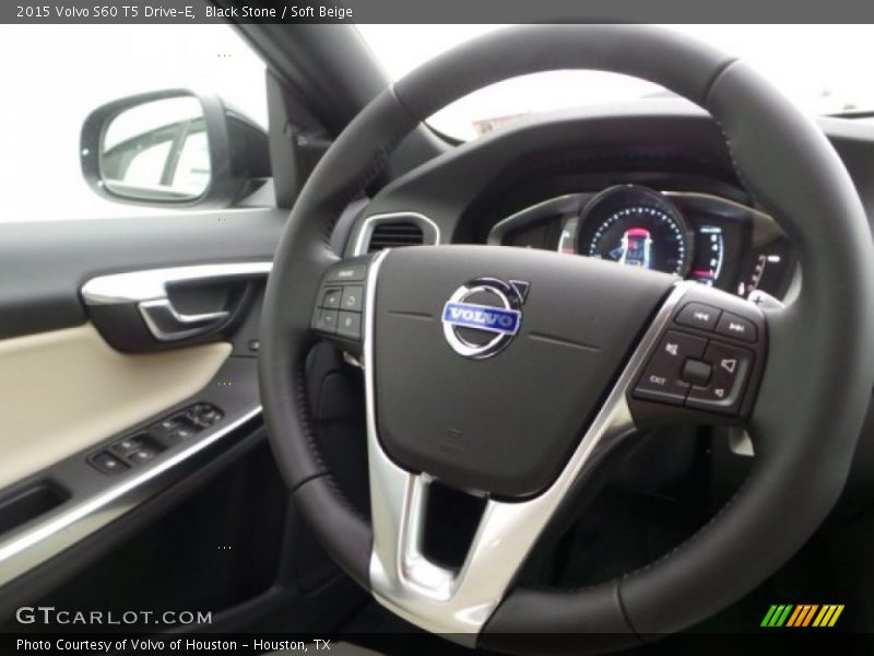 Black Stone / Soft Beige 2015 Volvo S60 T5 Drive-E