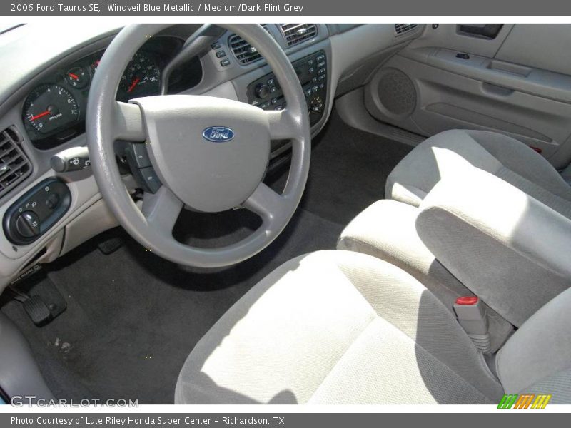 Windveil Blue Metallic / Medium/Dark Flint Grey 2006 Ford Taurus SE
