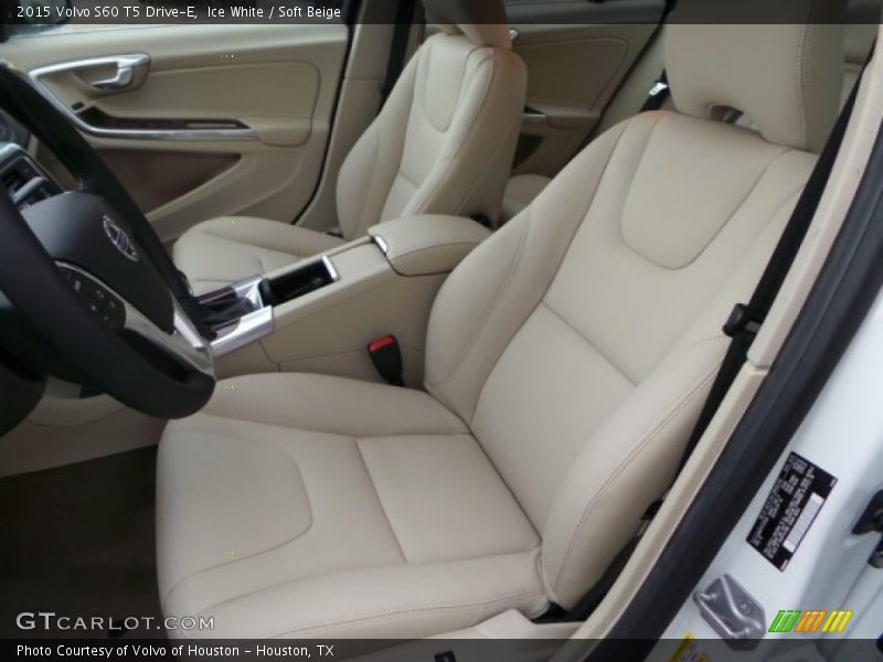 Ice White / Soft Beige 2015 Volvo S60 T5 Drive-E