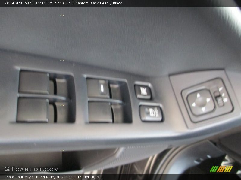Phantom Black Pearl / Black 2014 Mitsubishi Lancer Evolution GSR